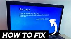 How to Fix “It Looks like Windows didn't Load Correctly” Error