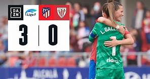 Atlético de Madrid vs Athletic Club (3-0) | Resumen y goles | Highlights Liga F