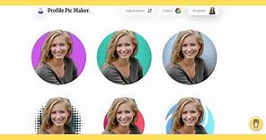 ¿Cómo crear fotos de perfil profesionales gratis con Profile Pic Maker?