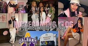 UALBANY Homecoming Vlog 2022 💜💛 | Parties, Concert, Vibes, & MORE| Mícah Leia