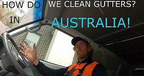 How We Clean Gutters in Australia. Hand and Bucket Method ft West Coast Rocklobster!