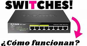 Cómo funcionan los #SWITCHES en redes LAN