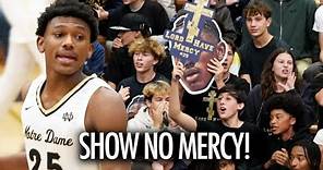 Mercy Miller heats up! Notre Dame Sherman Oaks vs Venice high basketball highlights!