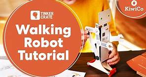 How to Build a Walking Robot | Tinker Crate Project Instructions | KiwiCo