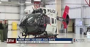 LVMPD shows off new search-and-rescue helicopter