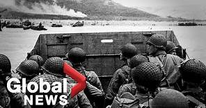 D-Day: Archive video of the Normandy landings