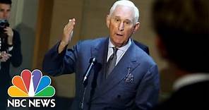 Judge Gives Roger Stone 'Tongue -Lashing' Before Sentencing Him To 40 Months In Prison | NBC News