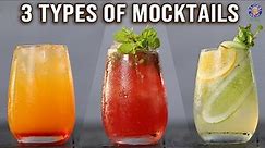 3 Quick & Easy Homemade #Mocktails | Non-Alcoholic Drinks For Date Nights, Get-Together, Parties