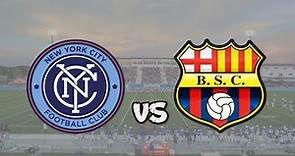 New York City VS Barcelona SC en VIVO / PARTIDO AMISTOSO 2024
