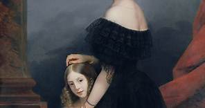 Portrait de Anne-Louise Alix de Montmorency de Claude-Marie Dubufe - Reproduction tableau