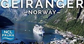 CRUISING GEIRANGER FJORD IN NORWAY | NORWEGIAN PRIMA CRUISE VLOG