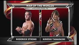 Roderick Strong vs. 棚橋弘至 (Hiroshi Tanahashi) - ROH WAR OF THE WORLDS 2015 | FULL MATCH
