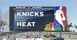 NBA On NBC - Knicks @ Heat 2000 Playoffs Deciding Game 7!