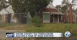 Wayne County tax auction raises concerns of mass evictions