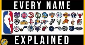 How It Was Named | NBA Teams