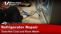 Whirlpool Refrigerator Repair - Does not cool and runs warm - MFD2562VEM11