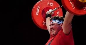 sarah elizabeth robels American win bronze medal in 87kg woman weightlifting tokyo Olympic 2020