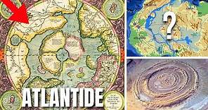 La mappa antica mostra la città perduta di Atlantide nell'occhio del Sahara!