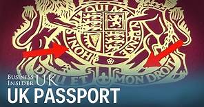 Why there is French on a British passport