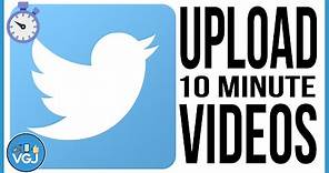 How to Upload Longer Videos to Twitter - Video Creating Tips in 60 Seconds.