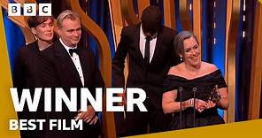 Oppenheimer wins Best Film BAFTA! 👏 | BAFTA Film Awards 2024- BBC
