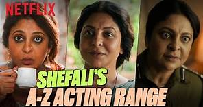 Shefali Shah's ICONIC PERFORMANCES | Netflix India