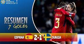 España vs Suecia | Resumen y Goles | Copa Mundial Femenino 2023 | España Suecia Femenino