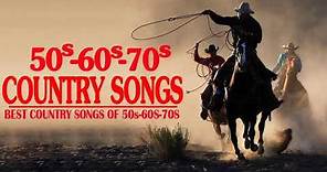 Top 100 Classic Country Songs Of 50s,60s & 70s 🎶 Greatest Old Country Music Of All Time Ever