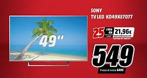 Sony TV LED KD49XE7077
