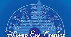 Disney Movie Timeline 1933 - 2017