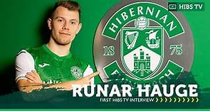 'This Opportunity Was Too Good To Miss' - Runar Hauge | First Hibs TV Interview