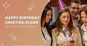 How to Create Happy Birthday Group Greeting Card | Send Wish Online
