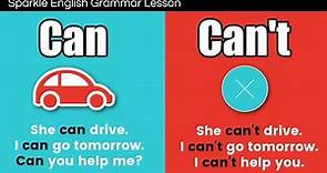Uses of CAN and CAN'T in English | Grammar Lesson (Ability, Possibility, Requests & Permission)