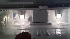 Vegetables freezing in drawers for a GE Profile refrigerator