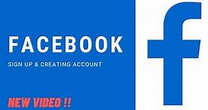 Facebook Sign Up 2021: How to Create New Facebook Account Instantly?