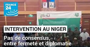 Intervention au Niger : pas de consensus, entre fermeté et diplomatie, la région divisée