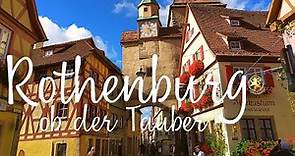 🇩🇪 Guía de viaje de Rothenburg ob der Tauber | Alemania | Baviera #1