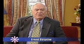 Ernest Borgnine interview | American Actor | Hollywood | Open House with Gloria Hunniford | 2001