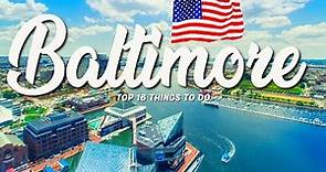 16 BEST Things To Do In Baltimore 🇺🇸 Maryland