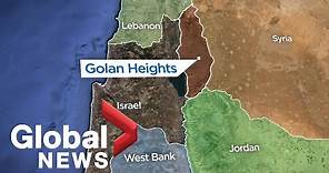 What is the Golan Heights?