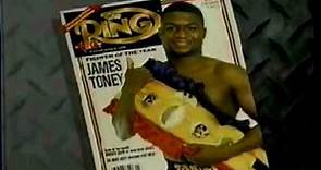 James Toney 1991 fighter of the year