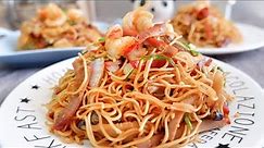 Chinese Chow Mein Recipe: Stir Fried Mee Sua 干炒面线 Stir Fried Noodles | Mian Xian / Misua Recipe
