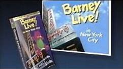 Barney Live! In New York City (1994) - VHS Preview