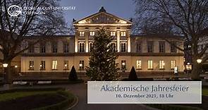 Akademische Jahresfeier der Universität Göttingen