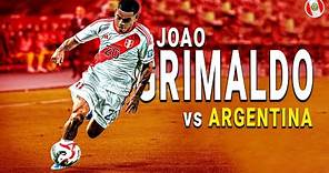 Joao Grimaldo vs Argentina || Selección Peruana ● 2023ᴴᴰ