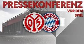 Die PK vor dem Spiel gegen Bayern München | #05ertv | #M05FCB | Saison 2022/23