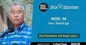 Governor David Ige joins Spotlight Hawaii