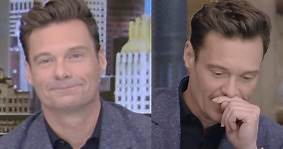 See Ryan Seacrest Get Emotional With Kelly Ripa While Revealing He's Leaving "Live"