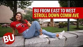 Boston University's Campus from East to West: Stroll with Me Down Comm Ave