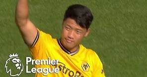 Hee-chan Hwang pulls one back for Wolves against Brighton | Premier League | NBC Sports